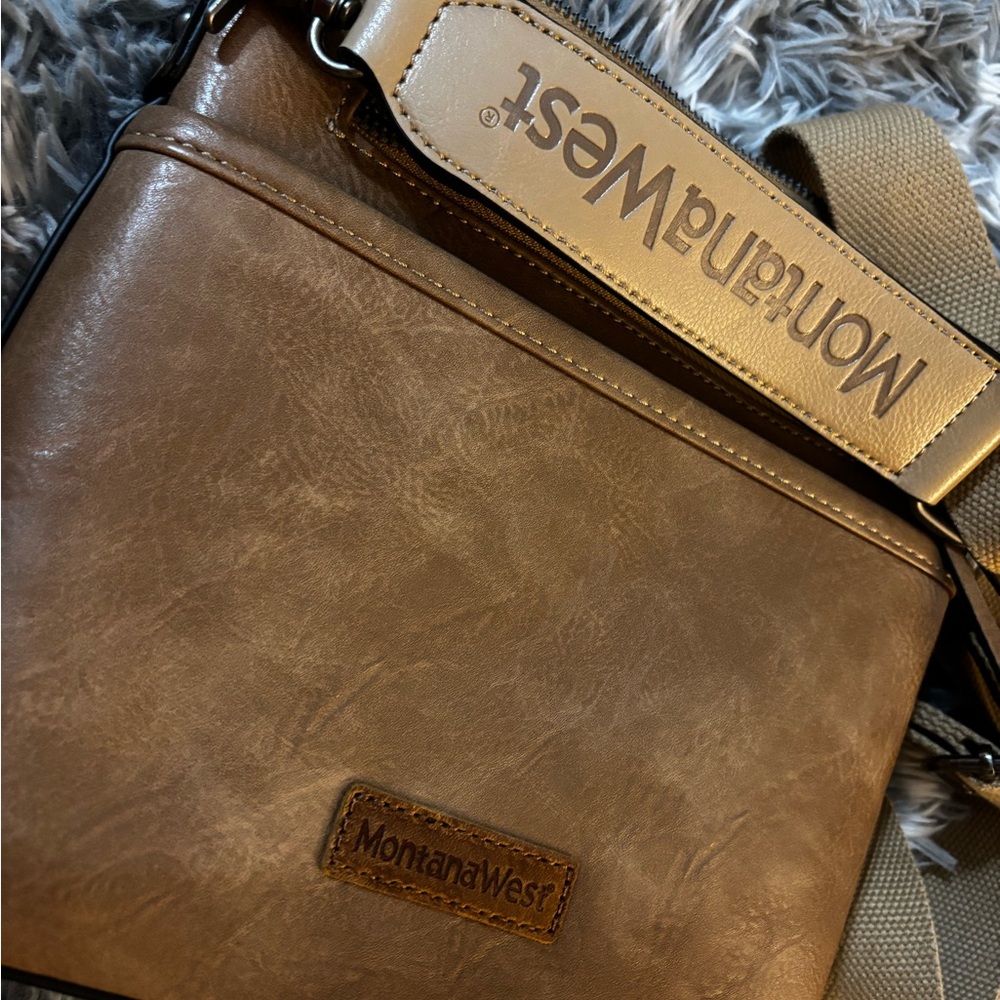Brown Crossbody Bag Montana West - Picture 5 of 5